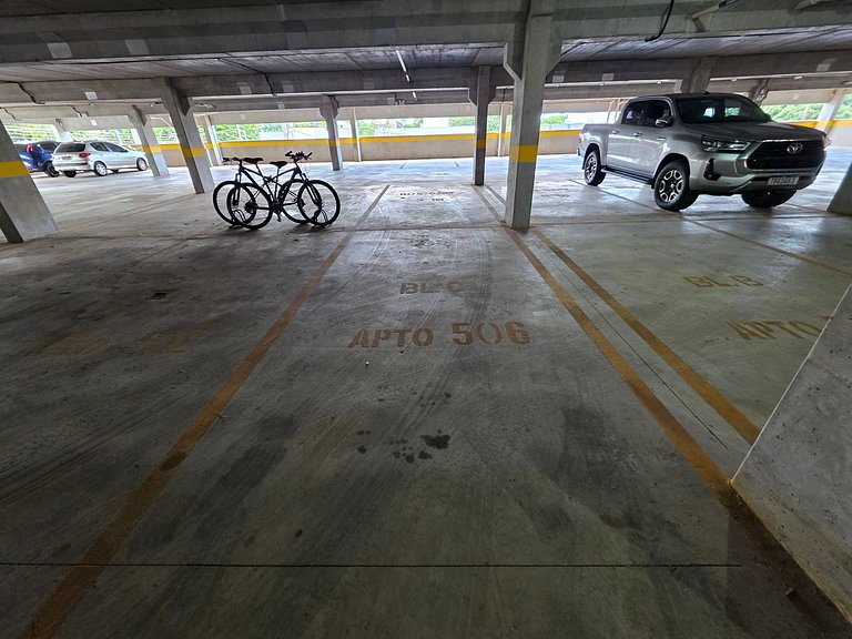 Apt 506 Sofisticado 2 quartos com piscina/academia