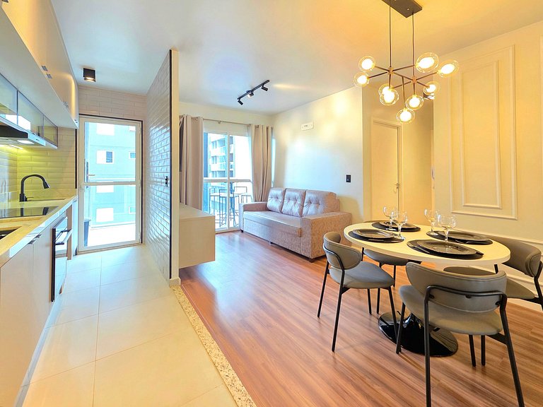 Apt 506 Sofisticado 2 quartos com piscina/academia