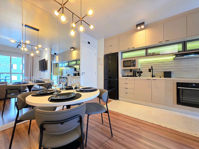 Apt 506 Sofisticado 2 quartos com piscina/academia