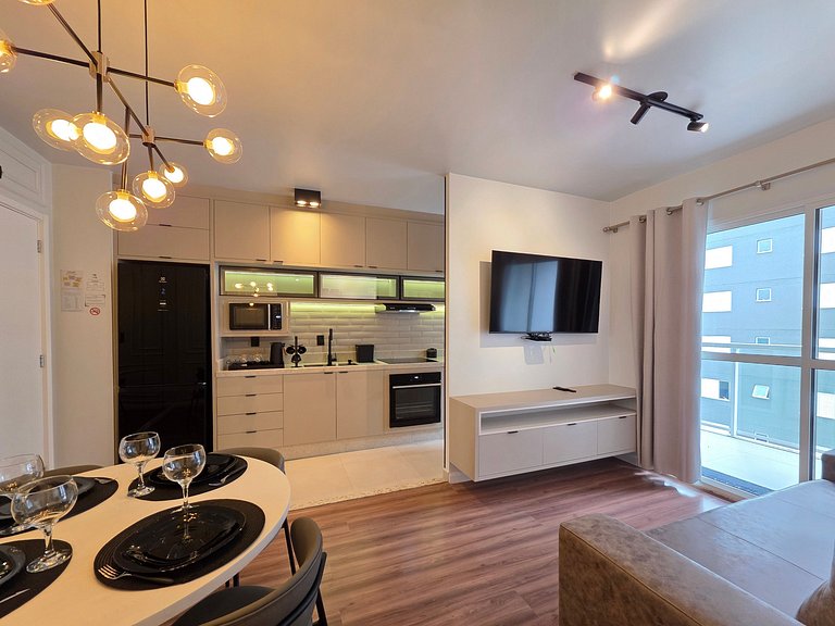 Apt 506 Sofisticado 2 quartos com piscina/academia