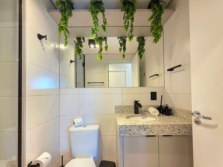 Apt 506 Sofisticado 2 quartos com piscina/academia