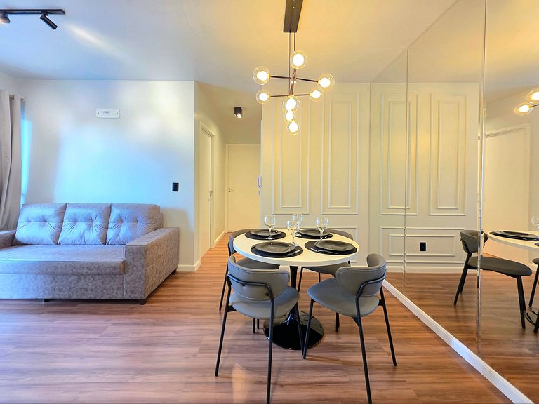 Apt 506 Sofisticado 2 quartos com piscina/academia