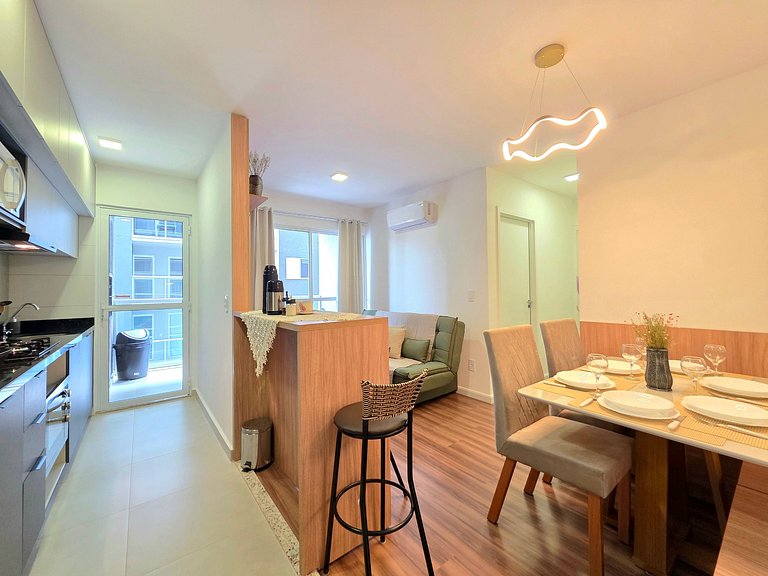 Apt 406 Novo e Confort 2 quartos piscina/academia