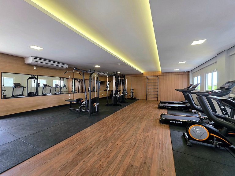 Apt 406 Novo e Confort 2 quartos piscina/academia