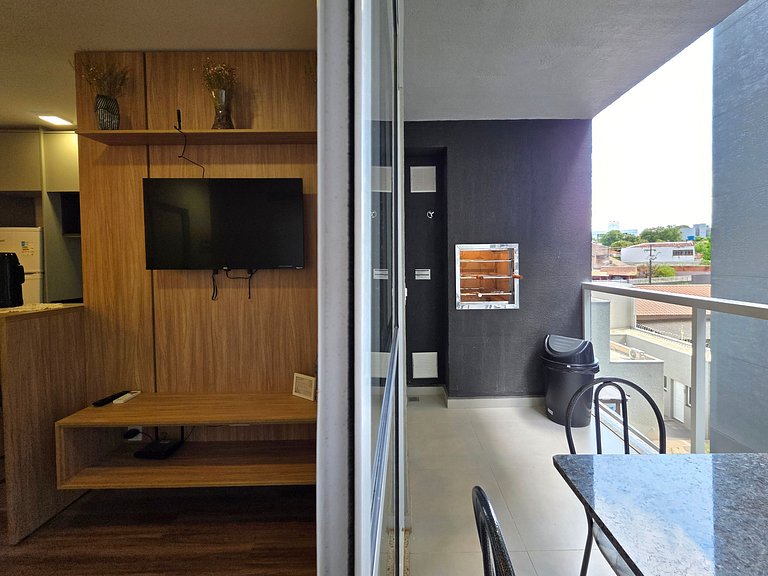 Apt 406 Novo e Confort 2 quartos piscina/academia