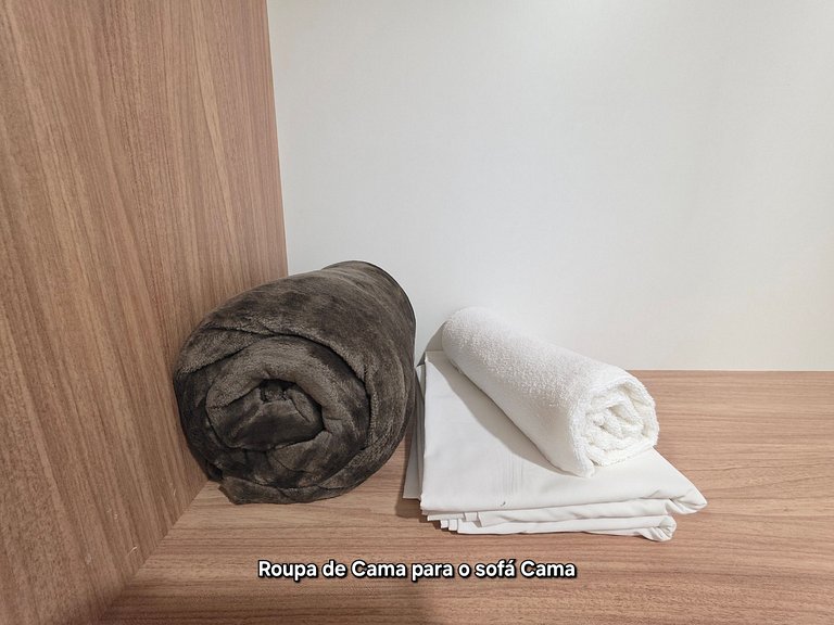 Apt 406 Novo e Confort 2 quartos piscina/academia