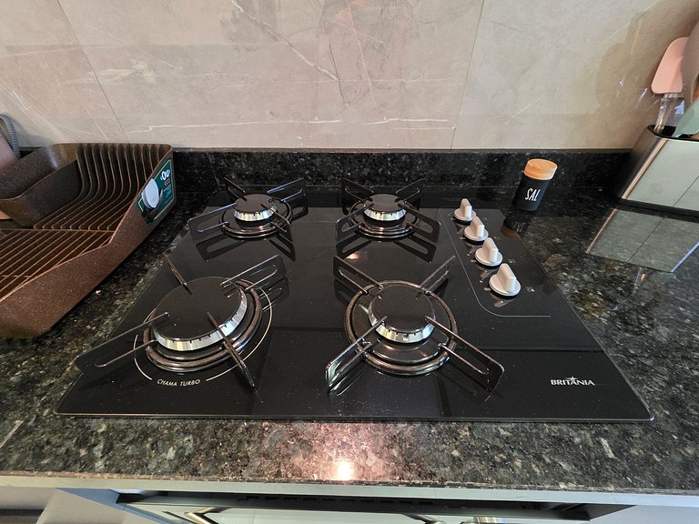 Apt 406 Novo e Confort 2 quartos piscina/academia