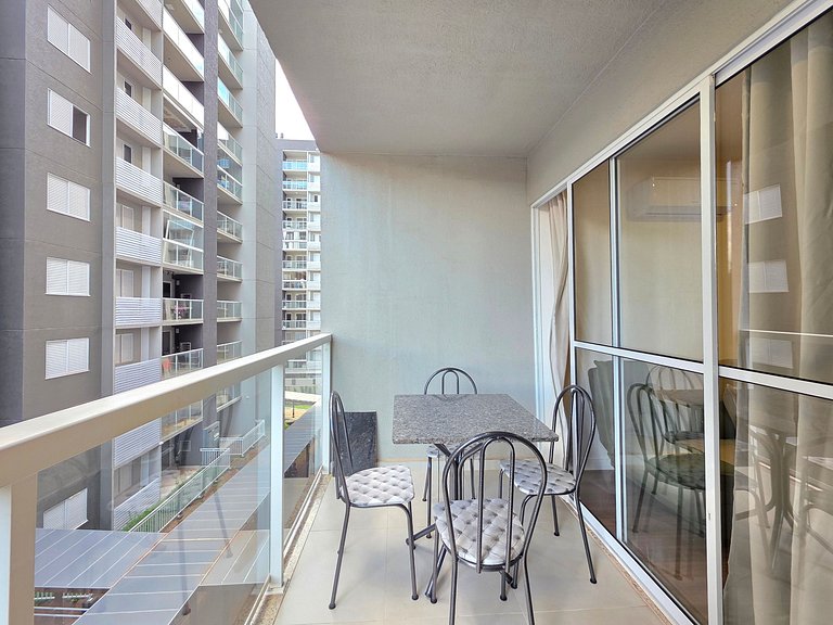 Apt 406 Novo e Confort 2 quartos piscina/academia