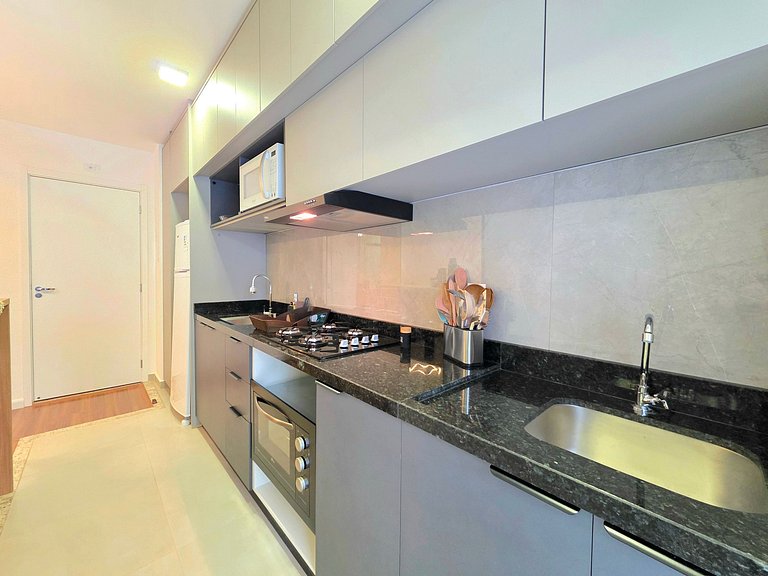 Apt 406 Novo e Confort 2 quartos piscina/academia