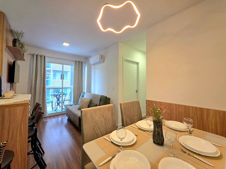 Apt 406 Novo e Confort 2 quartos piscina/academia