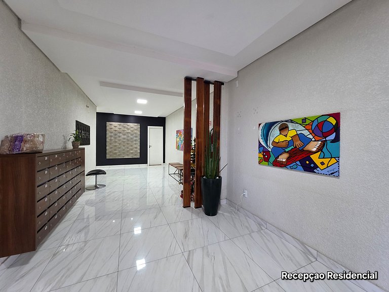 Apt no coração de Foz 2 quartos c garagem