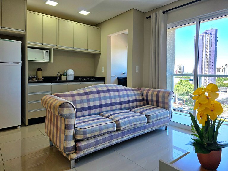 Apt no coração de Foz 2 quartos c garagem