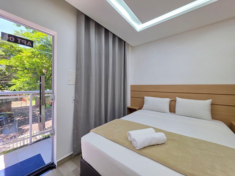 Studio 6 no coração de Foz - centro