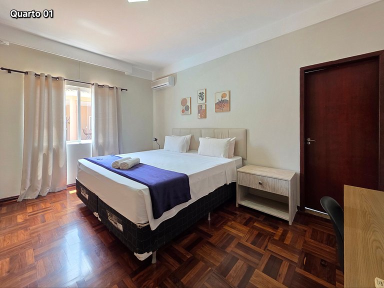 Casa em bairro nobre 2 suites + 1 quarto