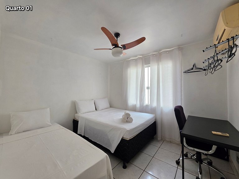 Casa Familiar em rua tranquila 10min Centro