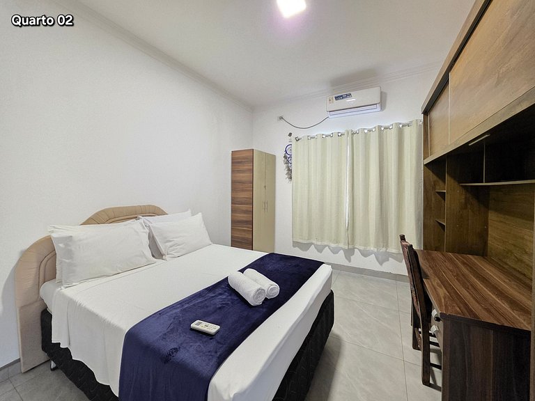 Casa para 5 prox Hosp Unimed 15 min Centro