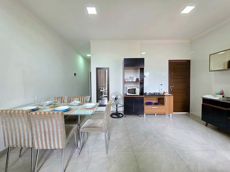 Casa para 5 prox Hosp Unimed 15 min Centro