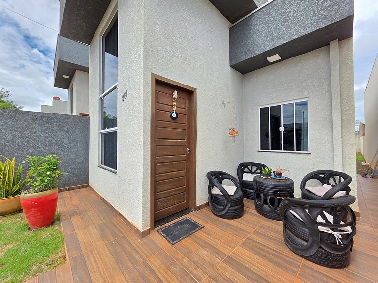 Casa para 5 prox Hosp Unimed 15 min Centro