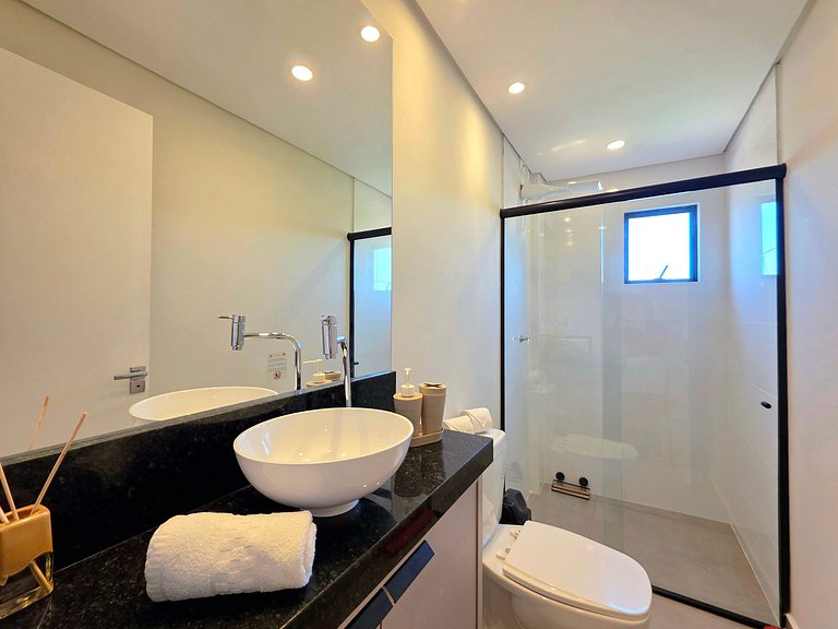 Studio moderno e novíssimo no centro de Foz