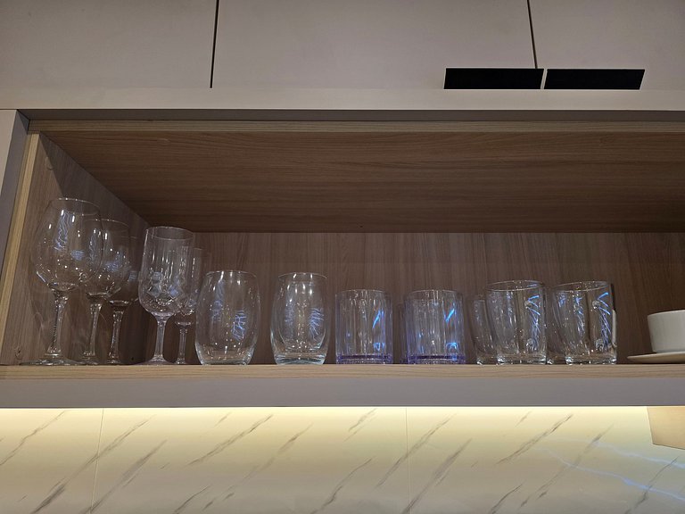 Studio moderno e novíssimo no centro de Foz