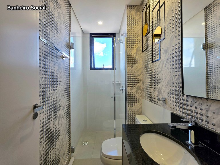 Apt Alto Padrão 3 quartos no centro de Foz.