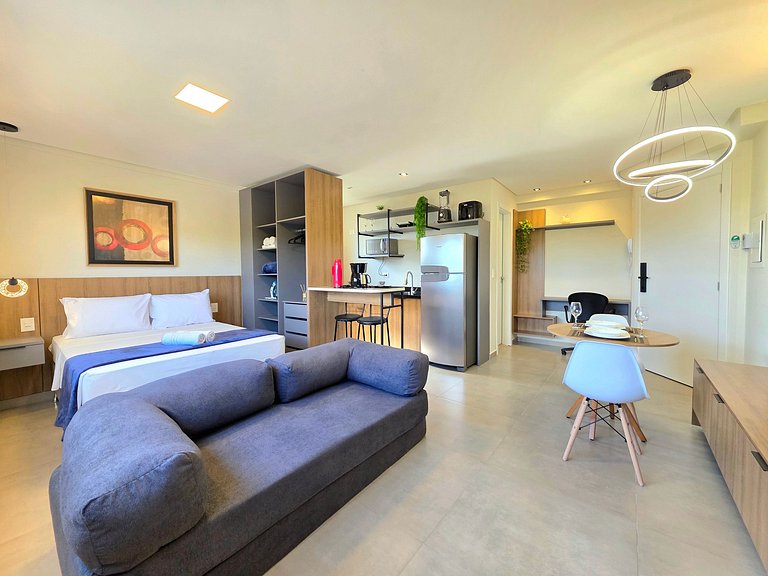 Studio 601 Moderno e Novo no Centro de Foz