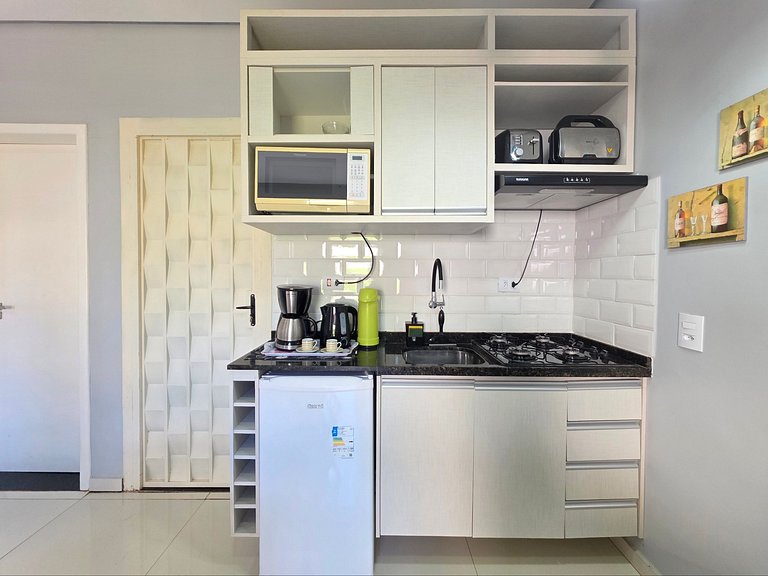 Studio a poucos metros da Av Cataratas c garagem