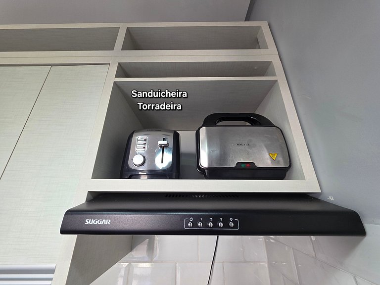 Studio a poucos metros da Av Cataratas c garagem