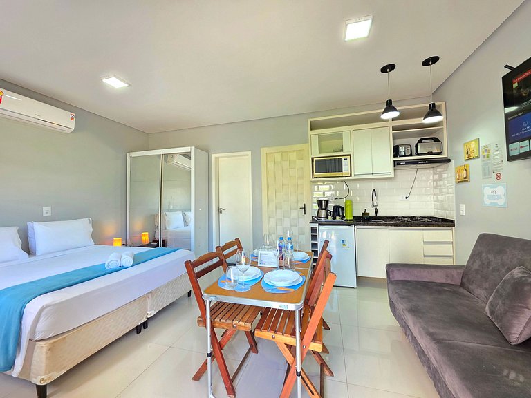 Studio a poucos metros da Av Cataratas c garagem