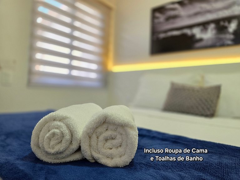 Flat com 2 quartos a poucos metros da Av Cataratas