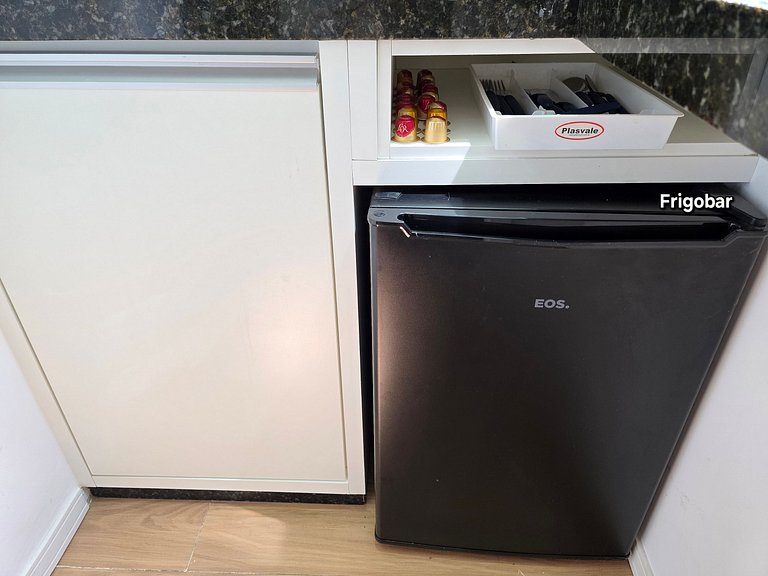 Flat com 2 quartos a poucos metros da Av Cataratas