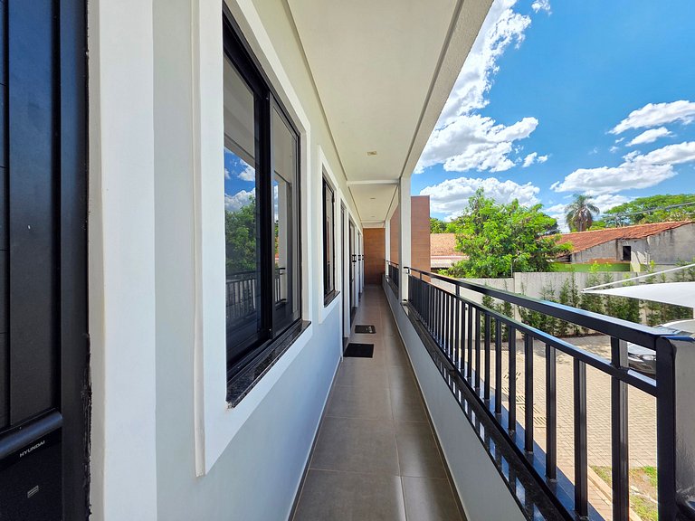 Flat com 2 quartos a poucos metros da Av Cataratas