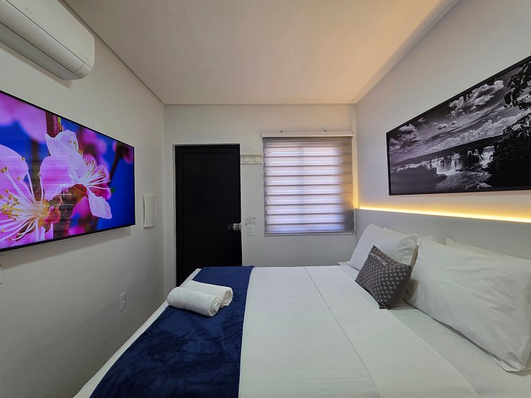 Flat com 2 quartos a poucos metros da Av Cataratas