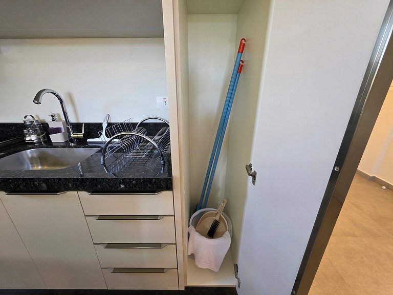 Conforto e vista para a selva no centro de Foz