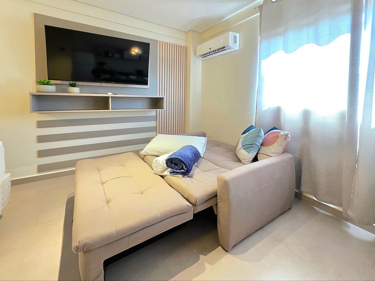 Design e localização ideal no centro de Foz