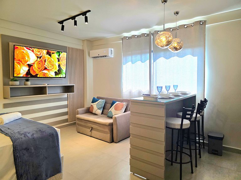 Design e localização ideal no centro de Foz