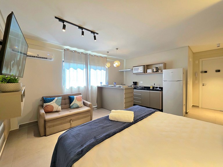 Design e localização ideal no centro de Foz