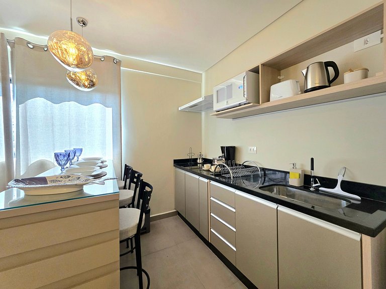 Design e localização ideal no centro de Foz