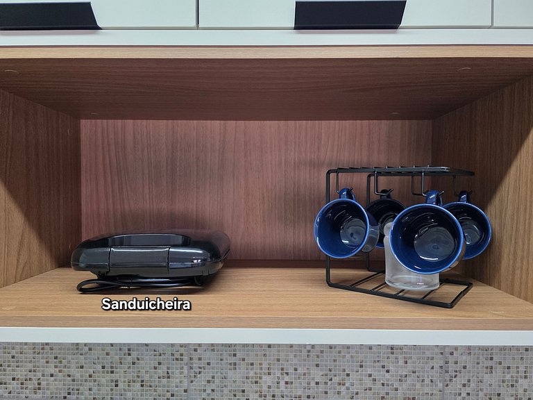 Studio 201 Moderno e Aconchegante no Centro