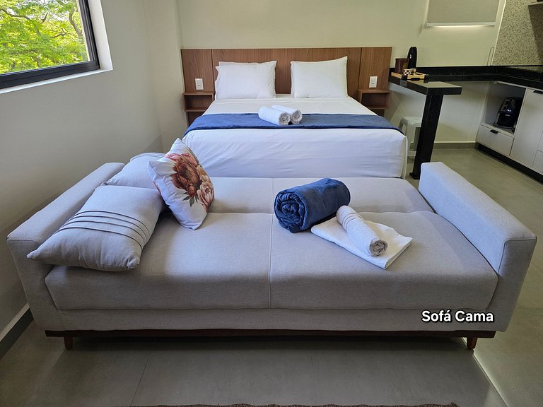 Studio 201 Moderno e Aconchegante no Centro