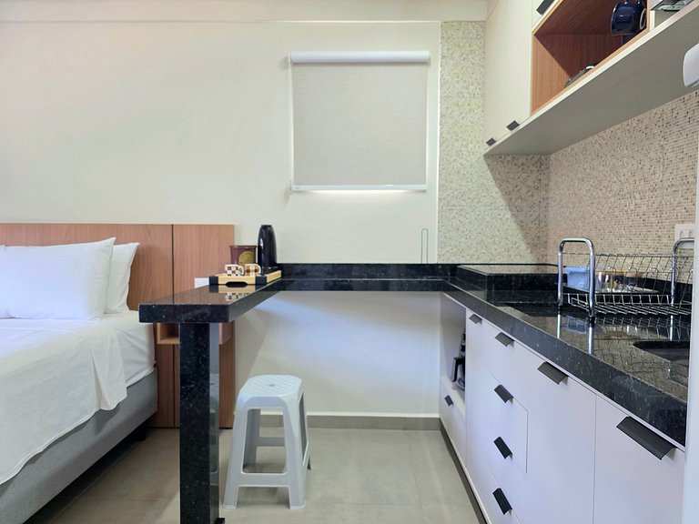 Studio 201 Moderno e Aconchegante no Centro