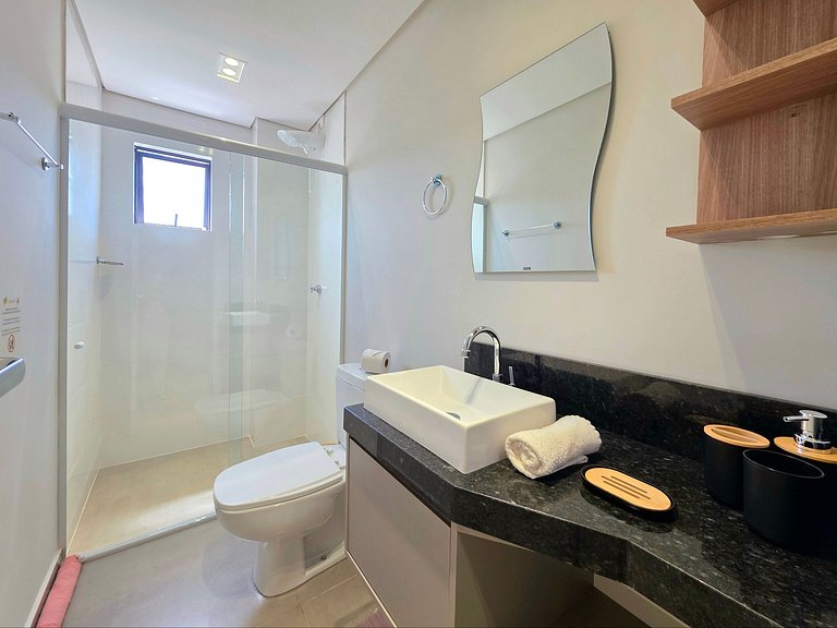 Studio 504 Novo no Centro com Garagem