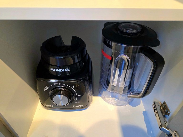 Studio 504 Novo no Centro com Garagem