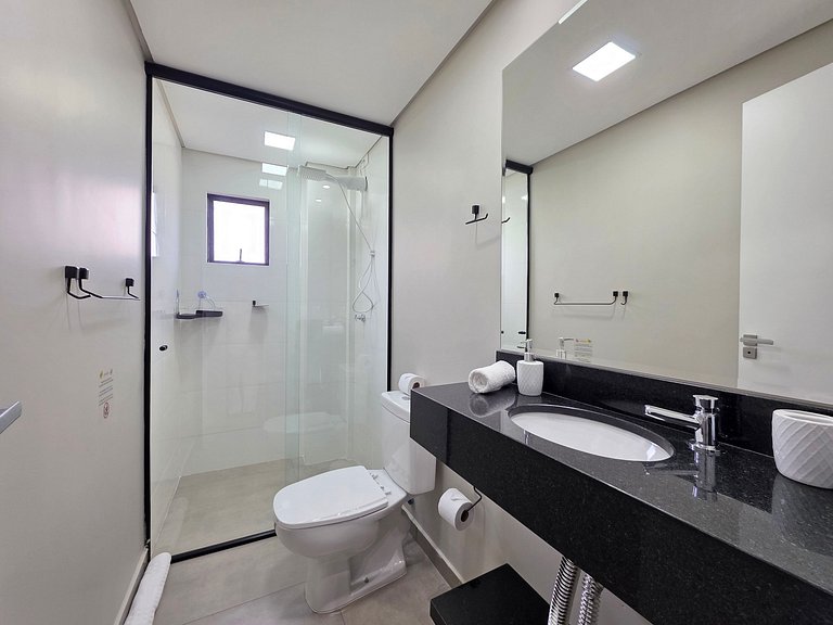 Studio 404 Novo 3 camas no Centro