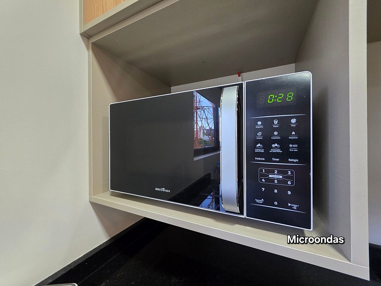 Studio 404 Novo 3 camas no Centro