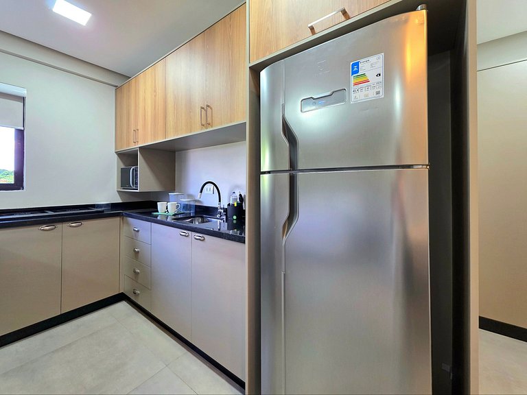 Studio 404 Novo 3 camas no Centro