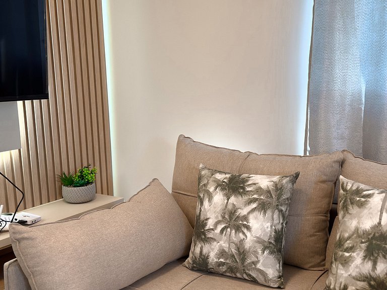 Conforto e vista para a selva no centro de Foz