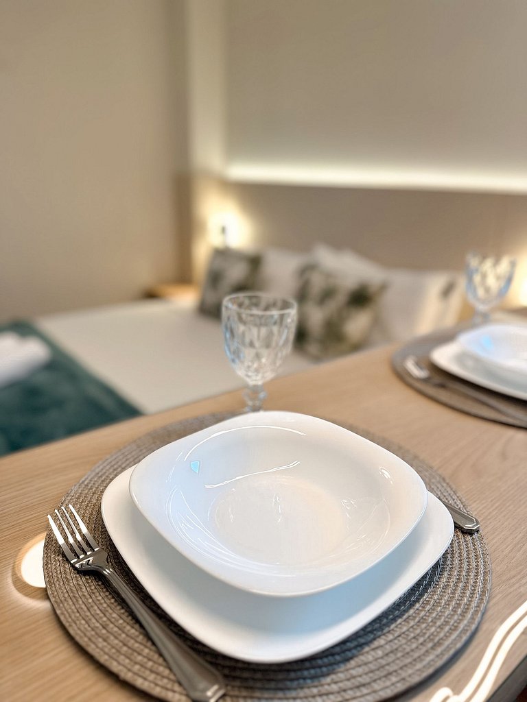 Conforto e vista para a selva no centro de Foz