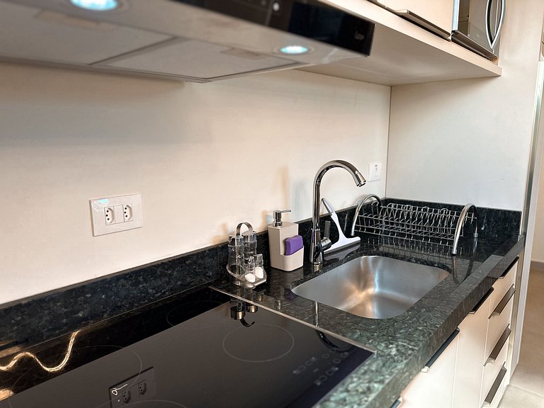 Conforto e vista para a selva no centro de Foz