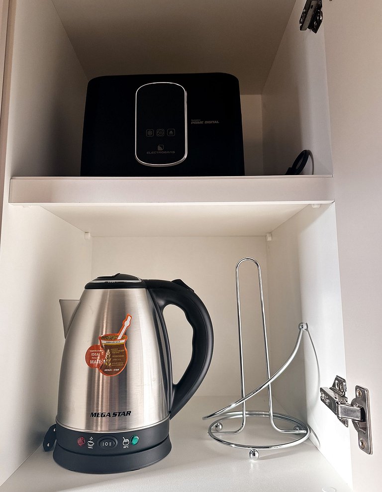 Conforto e vista para a selva no centro de Foz